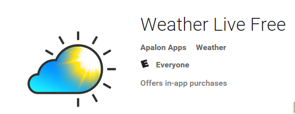 Live Weather App